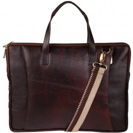 LEATHER LAPTOP BAG NDLB102-BR LEATHER LAPTOP BAG NDLB102-BR